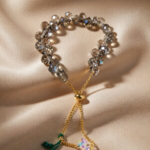 Crystal Grey Dori Bracelet