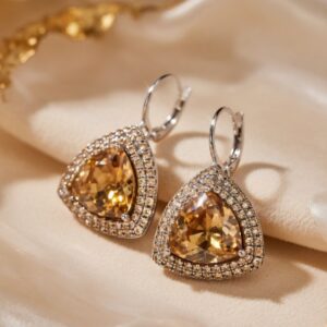 Champagne Luxe Hoops