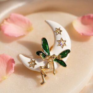 Moon Fairy Brooch