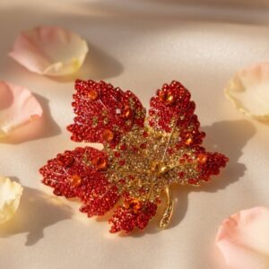 Maple Leaf Brooch