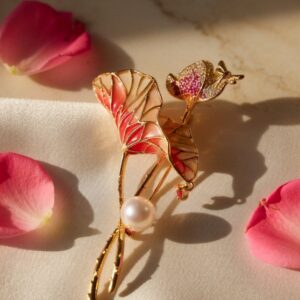 Garden Glow Statement Brooch