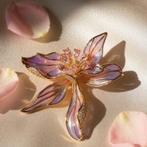 Blooming Grace Floral Brooch
