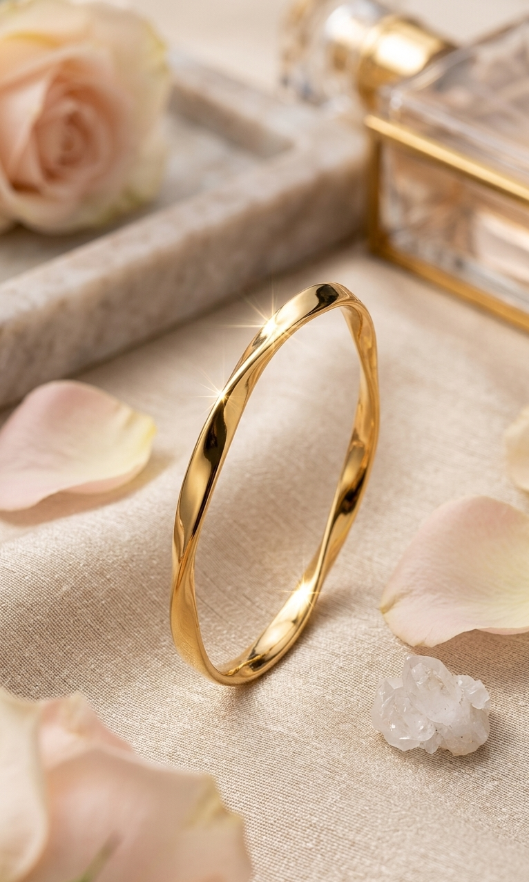Sleek Bangle Style Bracelet(Size 6) - Image 2