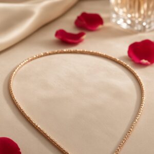 Premium Glided Brass Hali Rose Gold Finish