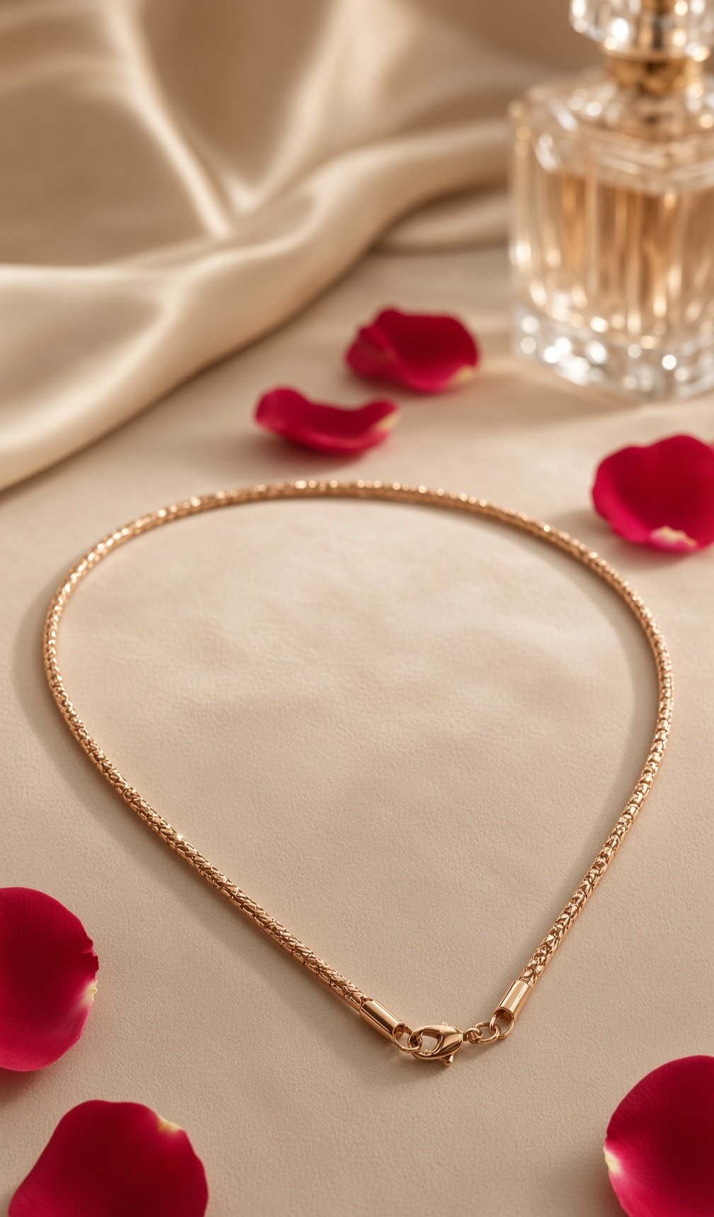 Premium Glided Brass Hali Rose Gold Finish