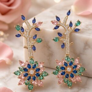 Enchanted willow Bloom Stud Earrings