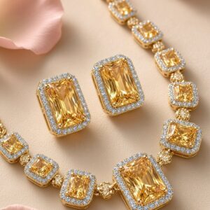 Golden Finish String Choker