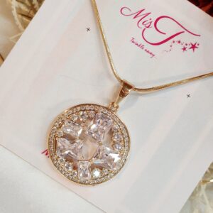 Golden Chrysalis Gold Plated Pendant Chain