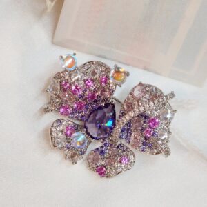 Blooming Beauty Butterfly Brooch Pin Party wear
