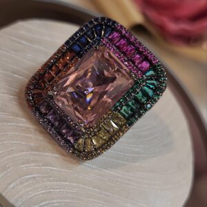 Spotlight Luxe Multi Colour Ring