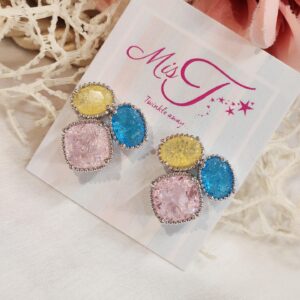 Icy Doublet Pastel Studs