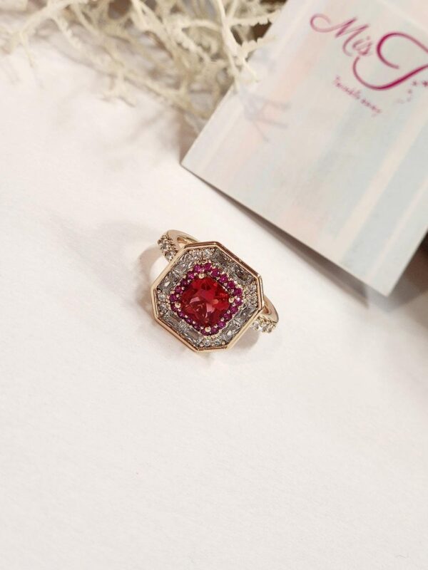 Ruby Radiance Ring (size 6,size 7)
