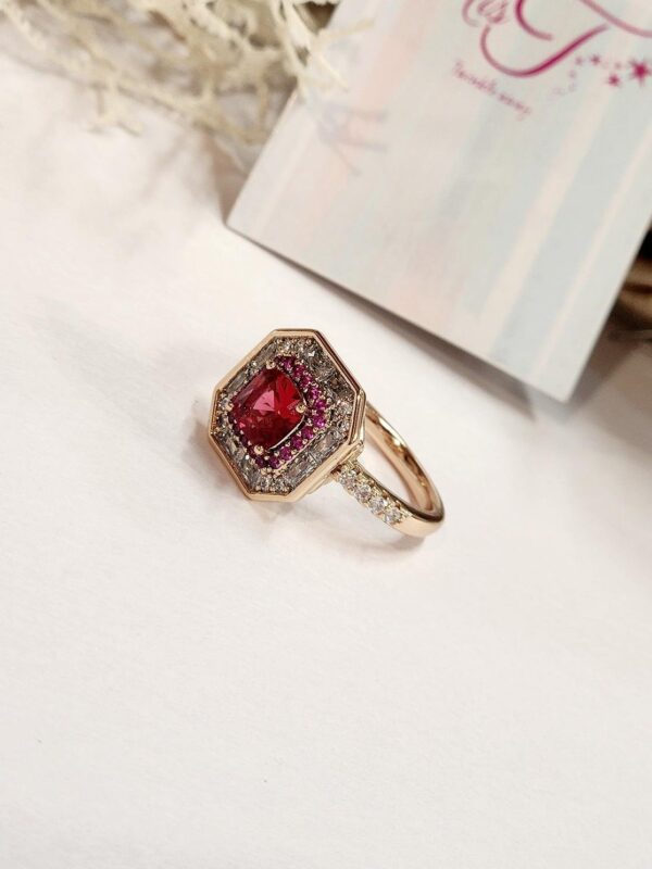 Ruby Radiance Ring (size 6,size 7) - Image 2