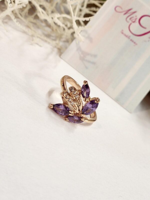 Lilac Petal Ring (size 7)
