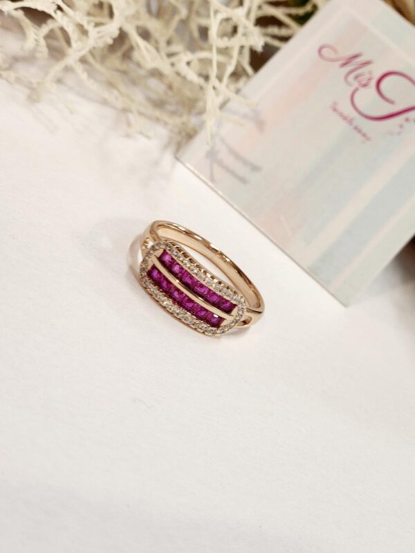 Royal Ruby Band Ring (size 9)