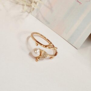 Pearl Bud Ring(Adjustable)