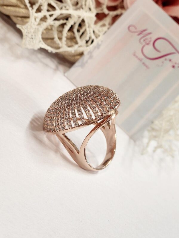 Dome Cocktail Ring (size 7) - Image 2