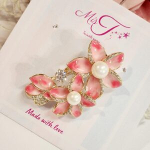 Shaded Pink Pearl Broach