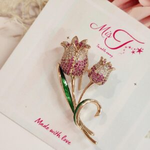 Rose Buds Broach