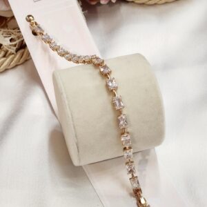 Princess Cut Solitaire Bracelet