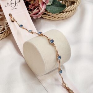 Rich Blue Dainty Bracelet