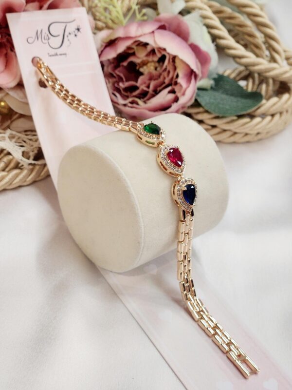 Multi Colour Strap Bracelet