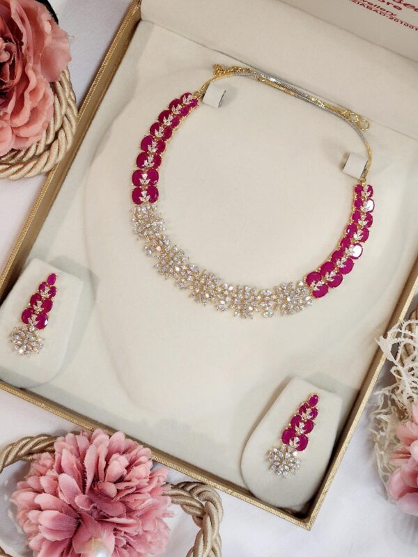 Ruby Gala Choker Set