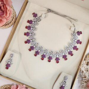 Royal Ruby Lavish Choker Set