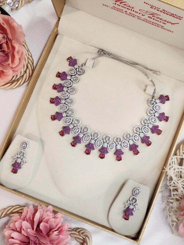 Royal Ruby Lavish Choker Set