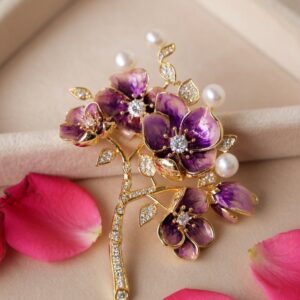 Isyra Brooch Pin Party wear