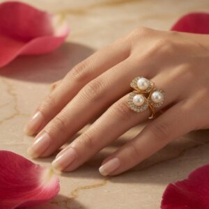 Pearl Shell Grove Glow Ring (size ,6)