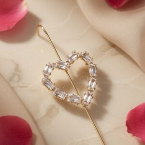 Heart Pin Earcuff