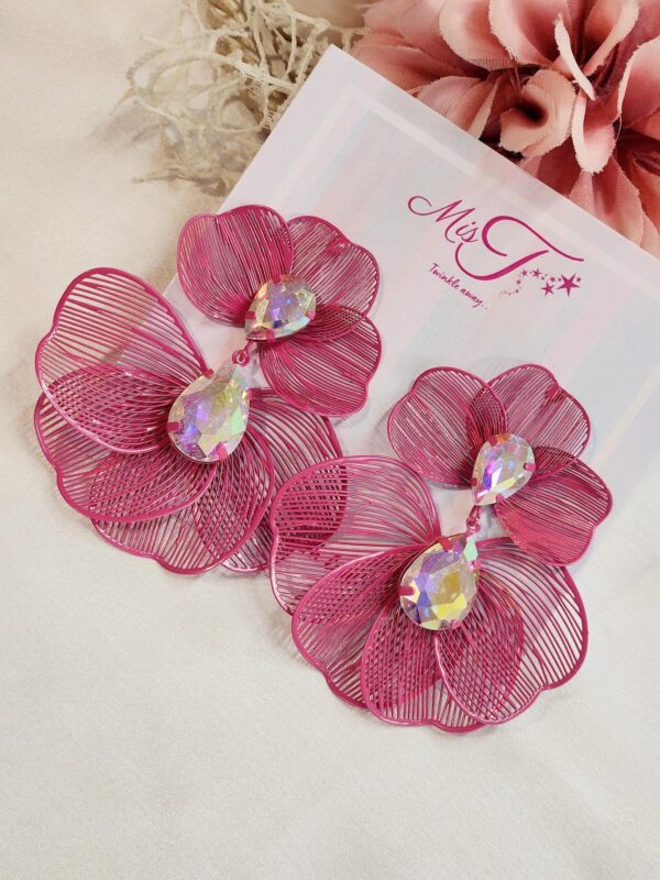 Matte Wine Earrings