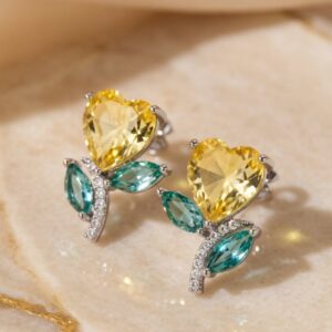Topaz Tulip Earrings