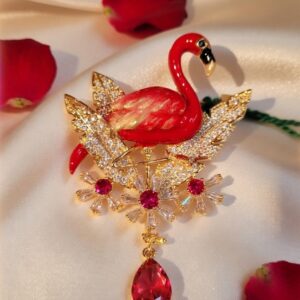 Solune Bird Brooch Pin Party wear