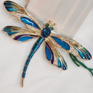 Charming Dragon Fly Brooch Pin Party wear