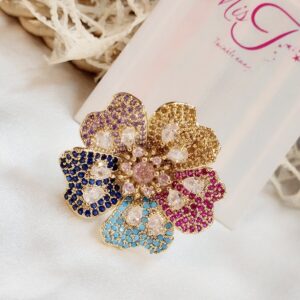 Timeless Multi Colour Bloom Ring