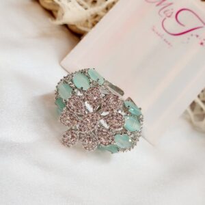 Mint Green Treasure Trunk Ring