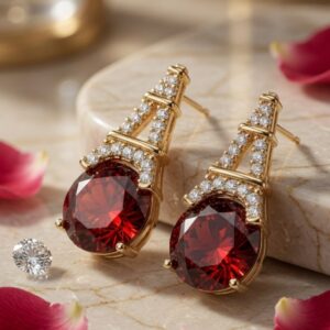 Scarlet Eiffel Architectural Studs-Gold Finish